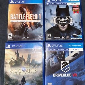 PS4 4 Game Bundle